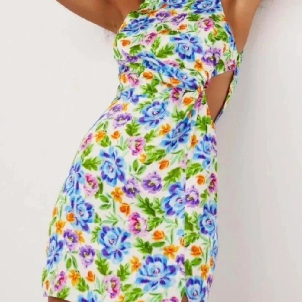 For Love and Lemons Women's Size XS Lucy Floral Mini Dress‎ NWT